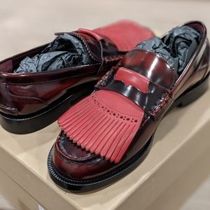 Mens Burberry Bedmoore Leather Loafers 